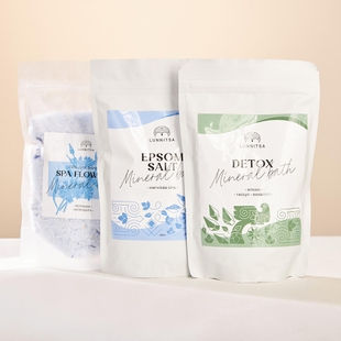 Bath minerals (Epsom Salt, SPA Flowers, Detox)